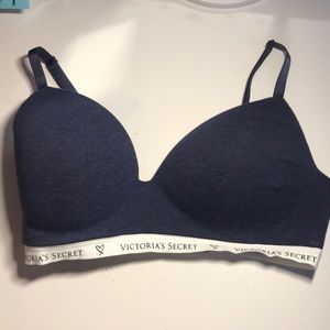 Blue T-shirt Bra